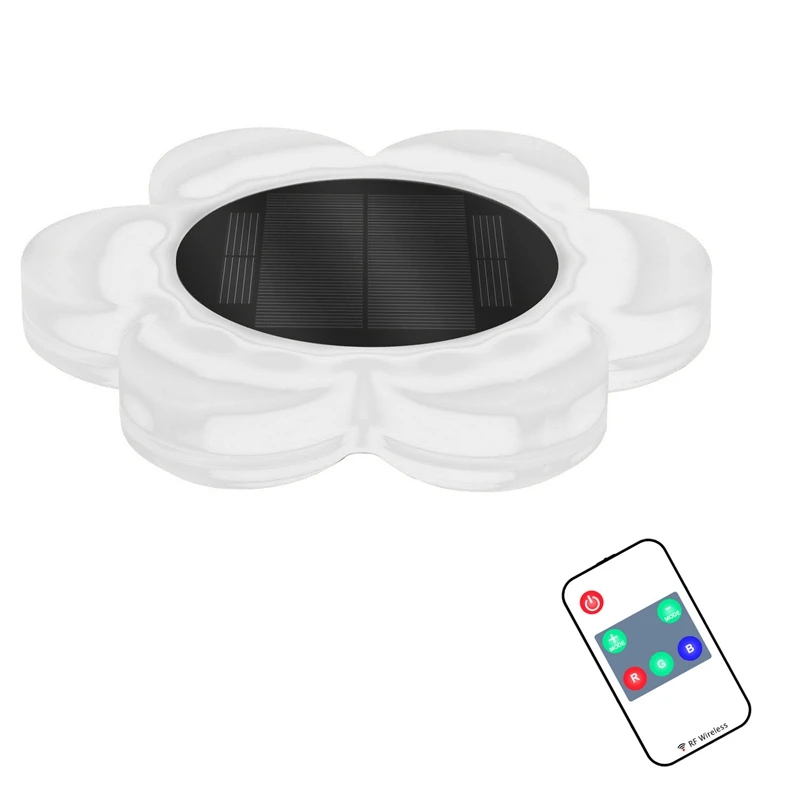 

RGB Remote Control Solar Water Float Light LED Garden Pond Light Outdoor Swimming Pool Floating Light Party Decoration