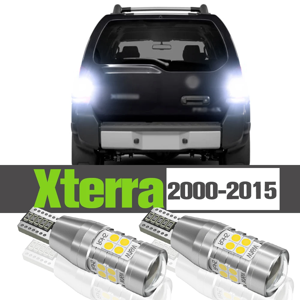 

2x LED Reverse Light Accessories Backup Lamp For Nissan Xterra 2000-2015 2004 2005 2006 2007 2008 2009 2010 2011 2012 2013 2014