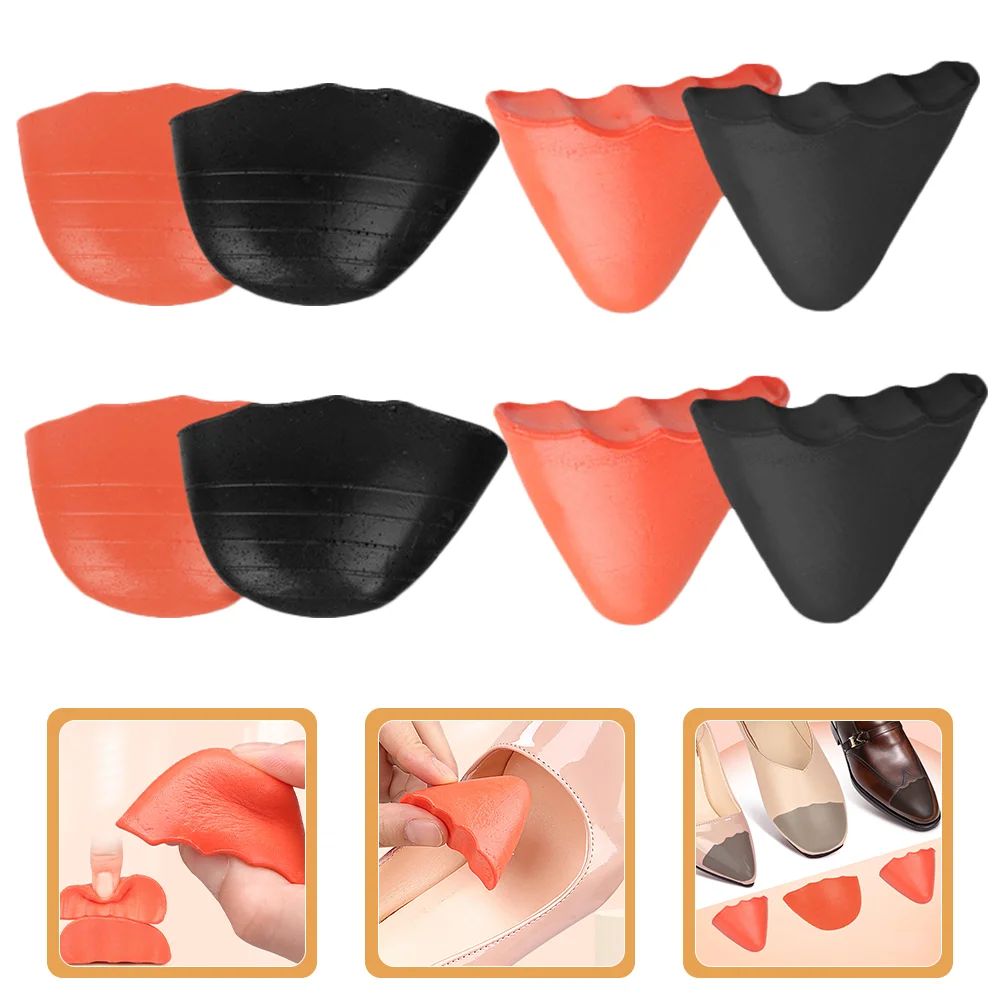 

4 Pairs Shoe Toe Filler Inserts For Men Filler Shoes Women Toe Inserts Pumps Filling Sneakers