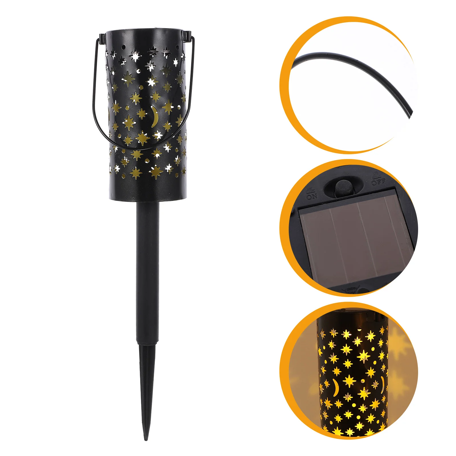 

LED Solar Lantern Light Garden Landscape Lighting for Yard Driveway Lawn Pathway