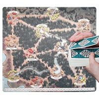 king of the jungle battlefield game mat embroidered constellation divination special game tablecloth tarot mat table covers