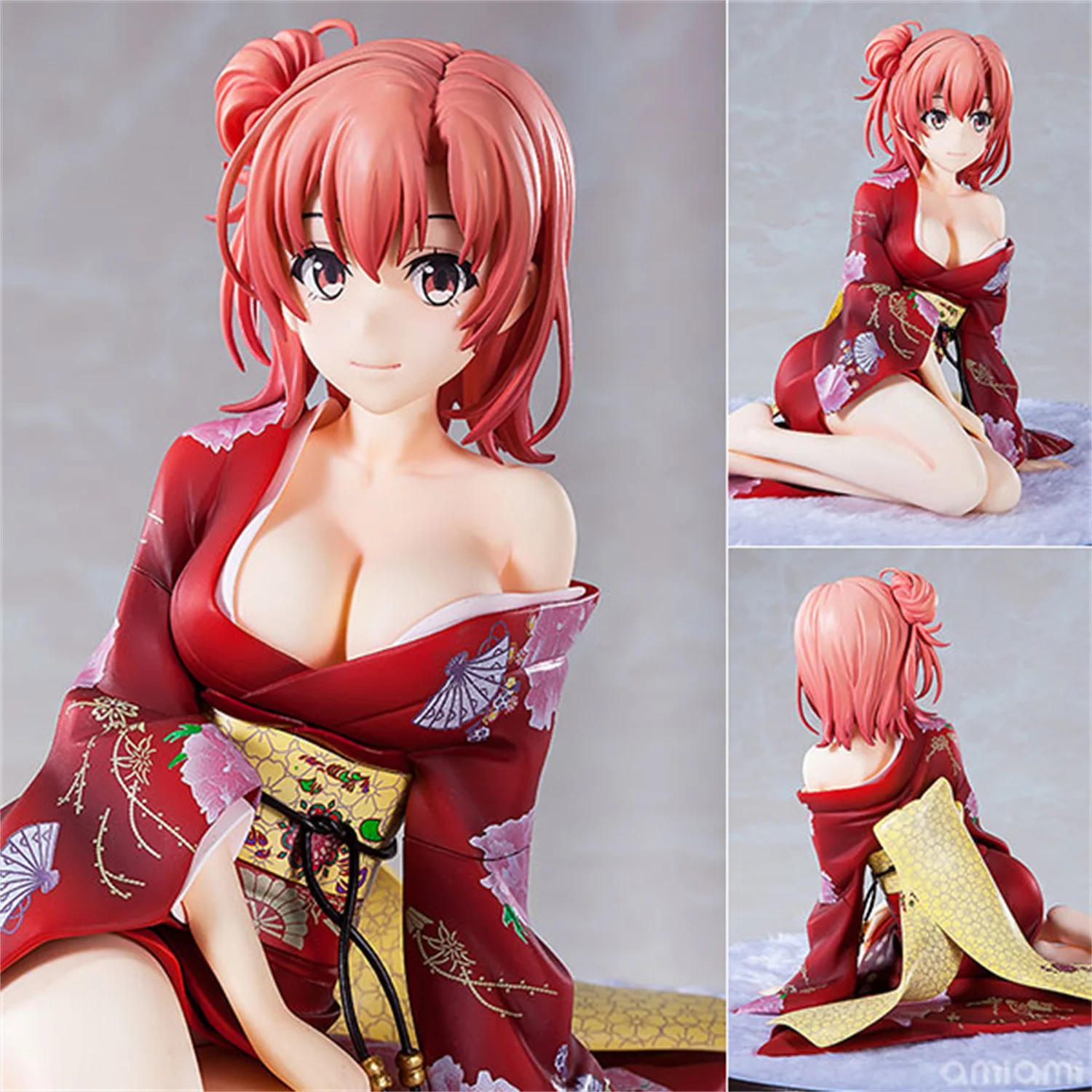 

15cm Yuigahama Yui Kimono Ver 1/6 PVC Cute Sexy Girl Anime Action Figure Hentai Collectable Model Adult Toy Doll Gift