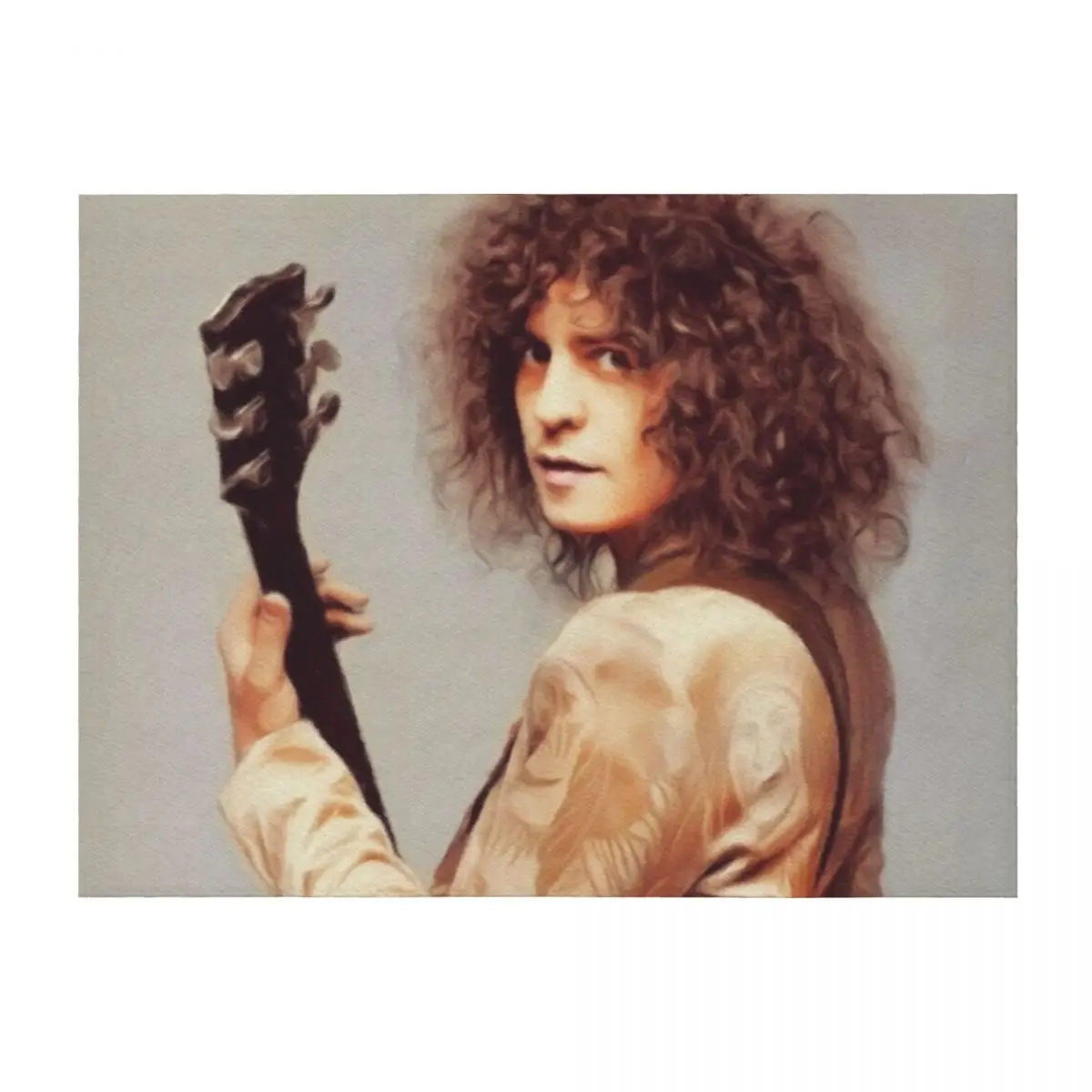 Фото Одеяло Marc Bolan, Music Legend, очень большое одеяло, теплое зимнее мягкое большое одеяло №2