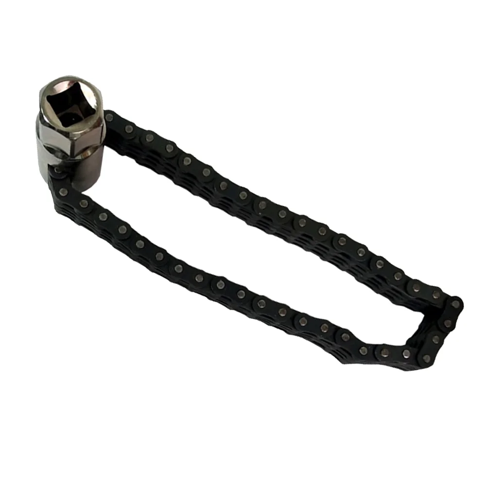 

44 Sections Oil Grid Wrench Steel Filter Ratchet Removal Tool Chain Style Adjustable