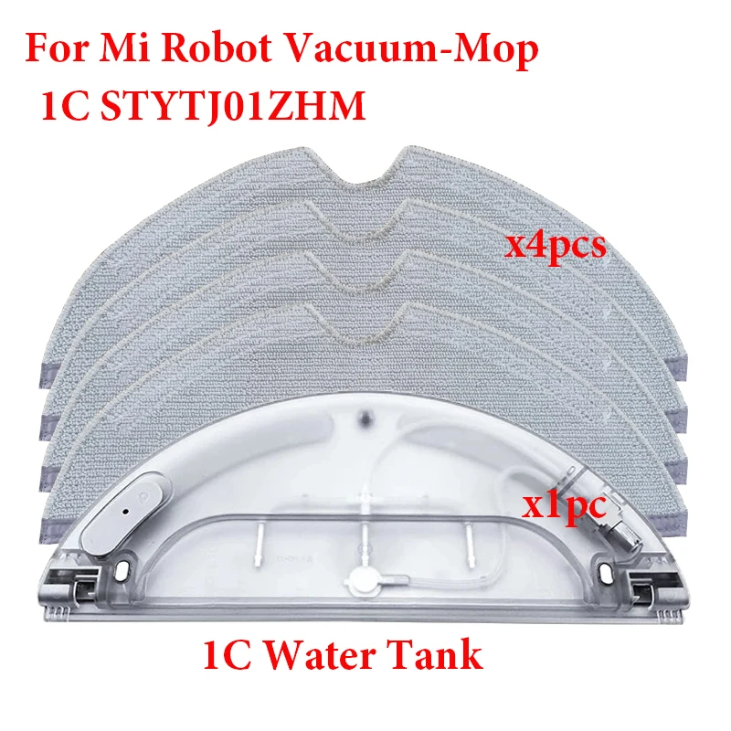 

Аксессуары для робота-пылесоса Mi 1C STYTJ01ZHM, бак для воды с электроконтролем, тряпичная ткань, запчасти