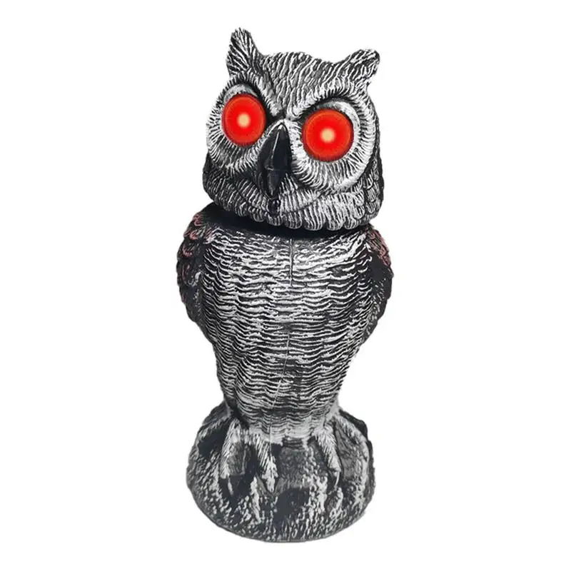 

Owl Outdoor Decor Fake Owl Statue Bird Repellents Devices Owl Decoys To Scare Birds Away Sounding Owl Bird Scare Device Outdoor