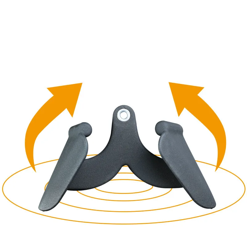 5 Pc/Lot LAT Pull Down Fitness Handle Triceps Bicep Pully Cable Machine Accessories Grips Home Gym Crossfit Rowing T Bar V |