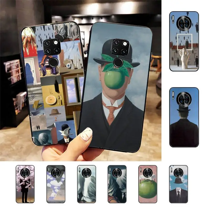 

Rene Magritte Phone Case for Huawei Mate 20 10 9 40 30 lite pro X Nova 2 3i 7se