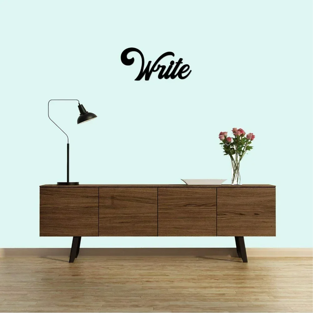 Металлическое Слово Настенный Знак Стильная Художественная Живопись