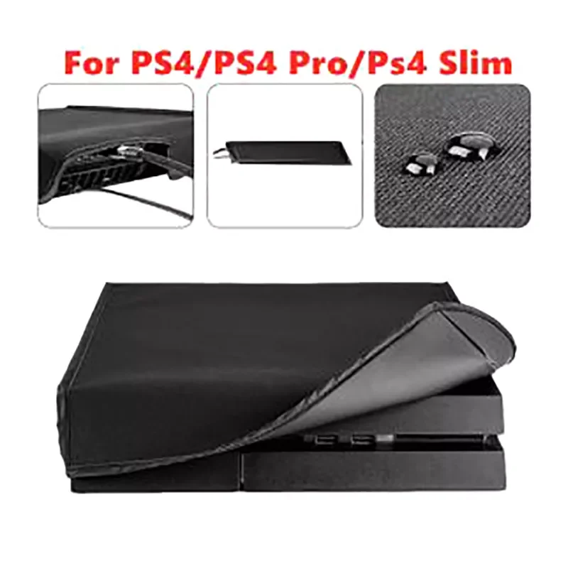 

1PC Dustproof Cover Case For Playstation 4 PS4 Pro Slim Console Dust Cover Sleeve