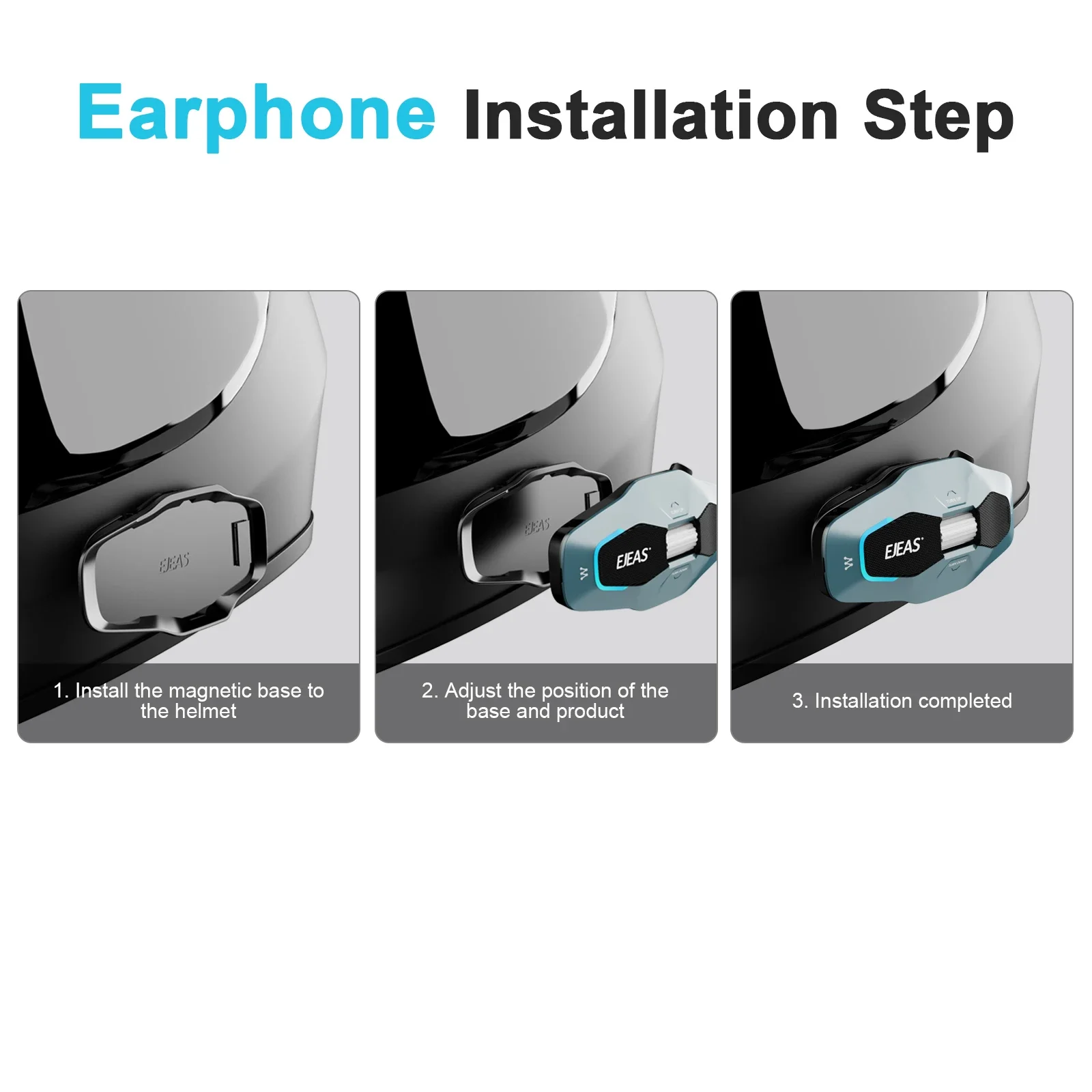 EJEAS X10 мотоциклетный шлем Bluetooth-гарнитура для внутренней связи разговорное