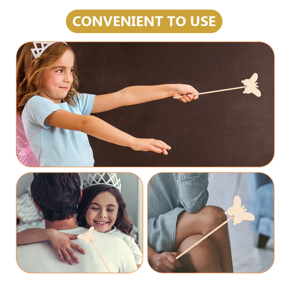 6 шт. DIY сказочные палочки игрушки для девочек звезды принцесса пара пиньята