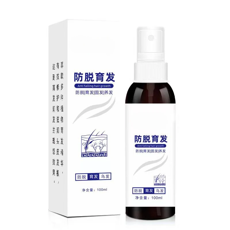 Спрей для роста волос 100 мл натуральный имбирь предотвращает выпадение и