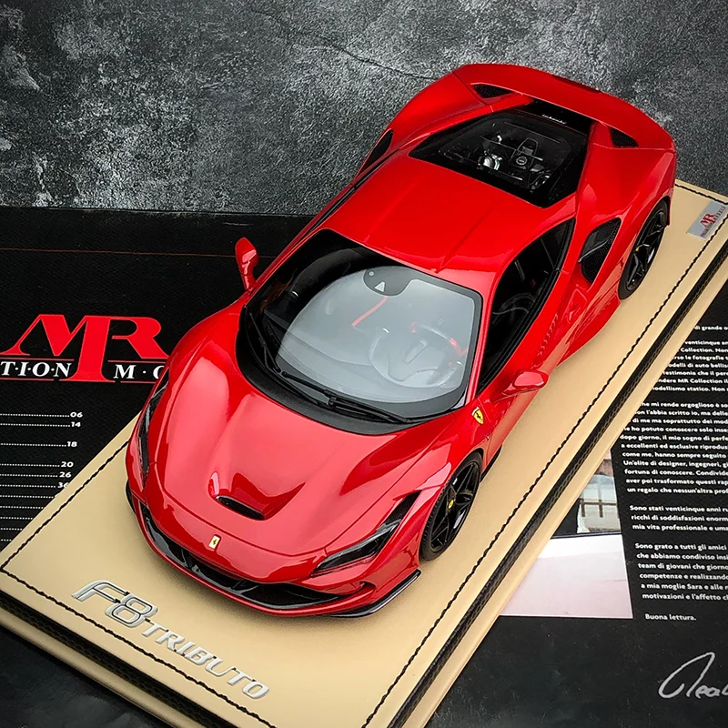 

Mr 1:18 Ferrari F8 special customized limited resin car model