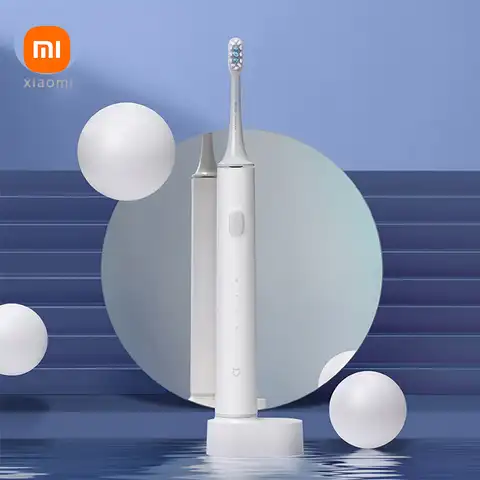 XIAOMI Mijia Ультразвуковая электрическая зубная щетка T500 использует 2 поколения магнитных левитационных волн мотор чистые зубы низкий уровень ...
