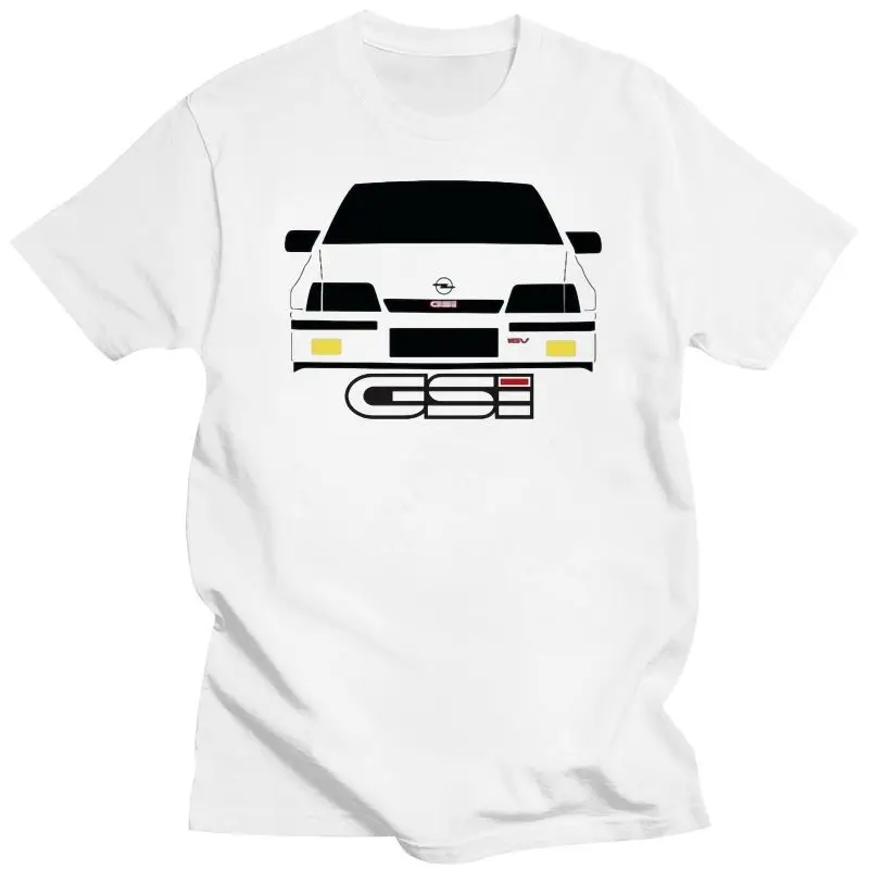 

Mens Clothing Camiseta Blanca Opel Kadett Gsi 16V Cotton Tshirt Men Summer Fashion T-Shirt Euro Size