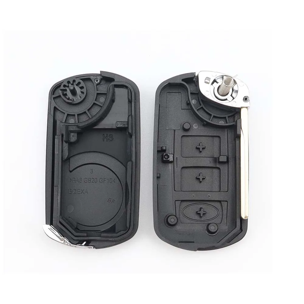 Фото Okey складной дистанционный автомобильный ключ EWS System HU92 Blade 315/433 МГц для LAND ROVER Range Rover Vogue 2006-2009 7935 Chip Flip Key №3