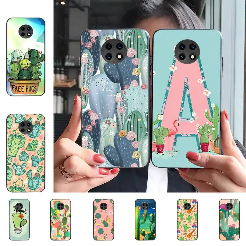 

Cactus Vintage Flower Phone Case For Redmi 9 5 S2 K30pro Silicone Fundas for Redmi 8 7 7A note 5 5A Capa