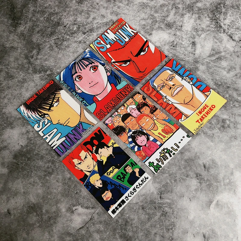 Автомобильные наклейки для аниме мультяшный баскетбол красная кровь Slam Dunk Master