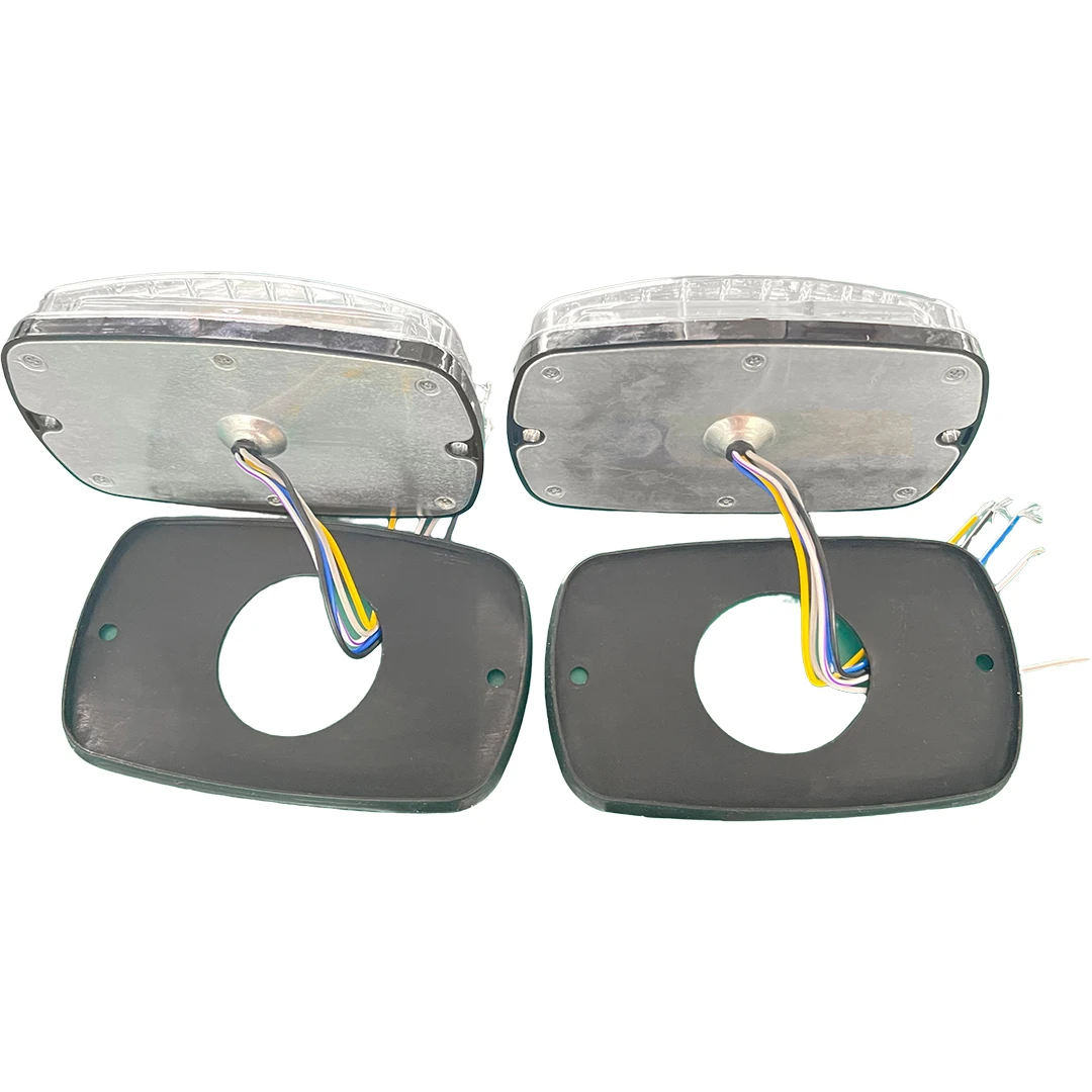 Фото Светодиодный стробоскоп Jinzheng M18 6x4 дюйма, двухцветный, 12VDC/24VDC, с сертификатом CE, новый, для скорой помощи, квадроциклов и грузовиков, в наличии. №5