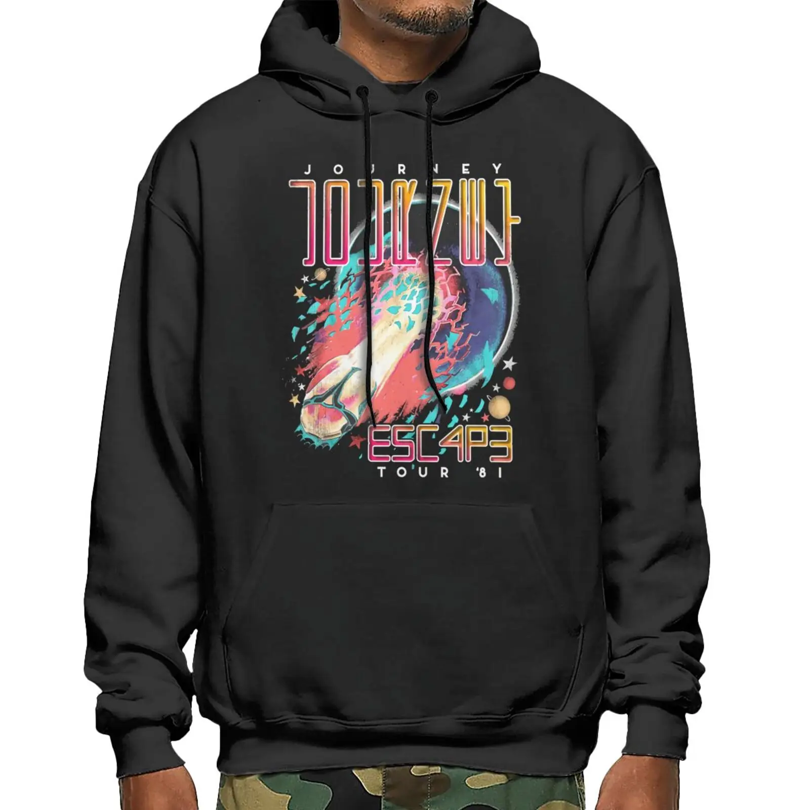 

Journey Band Escape Album World Tour Sweatshirts Hoodies Sportswear Women's Sweatshirt Hoodies Sweatshirts Men's Winter Jacket