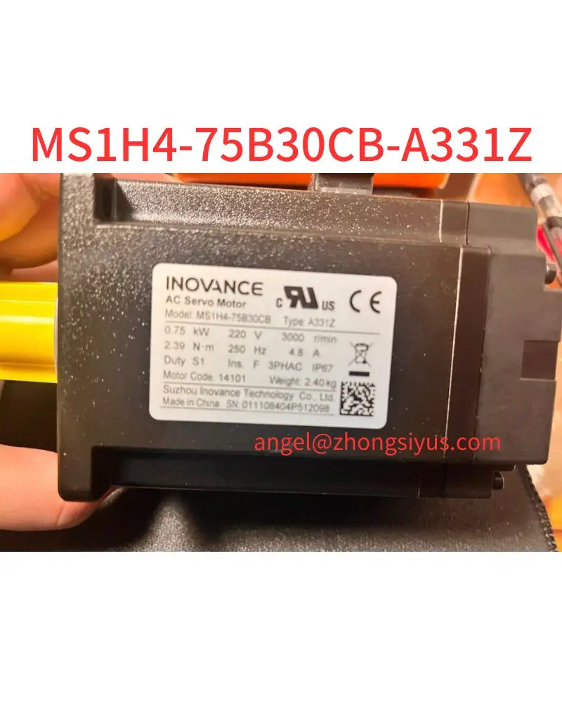 

New MS1H4-75B30CB-A331Z 0.75 kw motor