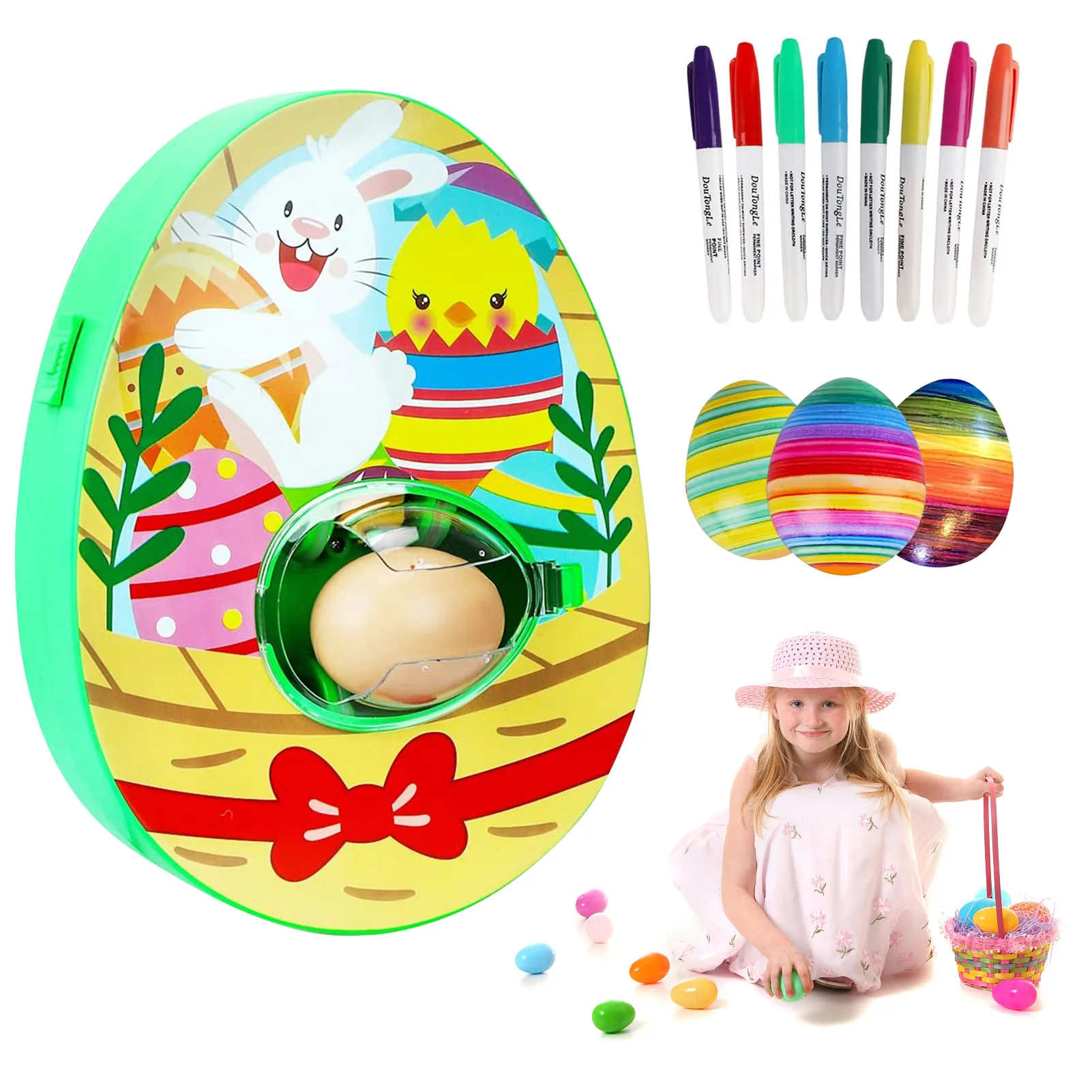 3 Eggs Easter Party Toy Gift For Kids Toddler