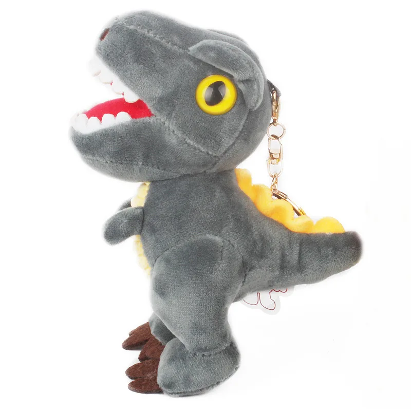 15cm Dinosaur Animals Plush Toys Keychain Backpack Decor Soft Stuffed Toys Pendants For Children Kids Adult Cartoon Dolls Gifts