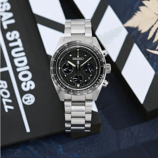 

New luxury brand fashion business sports six needle belt calendar sweep second series Seiko multifunctional quartz watch