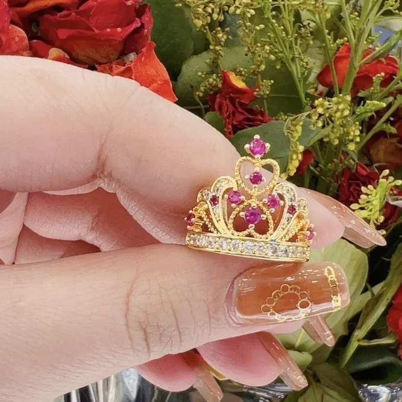 

24K Gilded Dubai Jewelry Fashion Piece Women's Ring YY10179