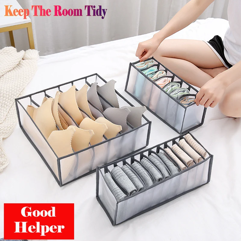 

Storage Box Underwear Bra Organizer Storage Box Drawer Closet Organizers Divider Boxes For Underwear Scarves Socks Bra