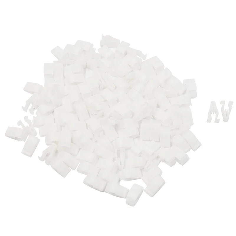 

Universal Retainer Clip Durable White Plastic Rivet Retainer Clip Long Service Life Fasteners Clips Car Accessories