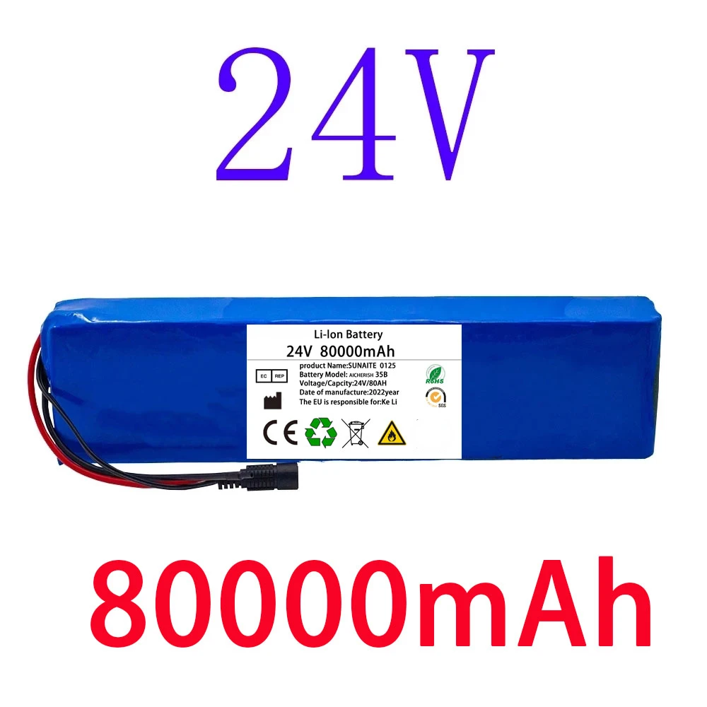 

24 В 80 а/ч, усиленный аккумулятор 7S4P 29,4 в, оригинальный электрический скутер, литиевый аккумулятор + зарядное устройство