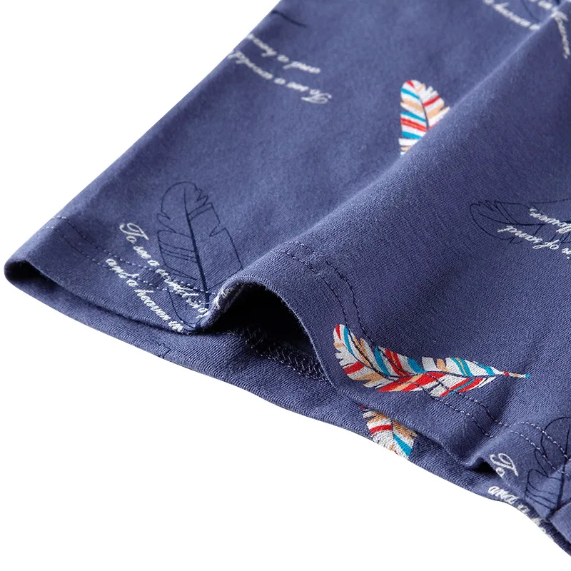 FK 4Pcs/Lot Mens Cotton Underwear Boxers Sexy Printed Panties Men's Underpants Boxer Comfortable Brand Boxershort 2023 New HOT