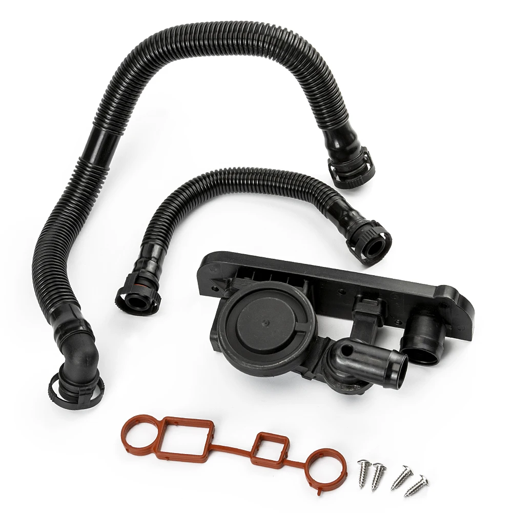 

Crankcase Vent Valve PCV&Hose Service Kit For Audi A1 A3 S3 A4 TT VW Golf MK5 6 Jetta 06F129101C 06F103483E 06F103235 06F103221E