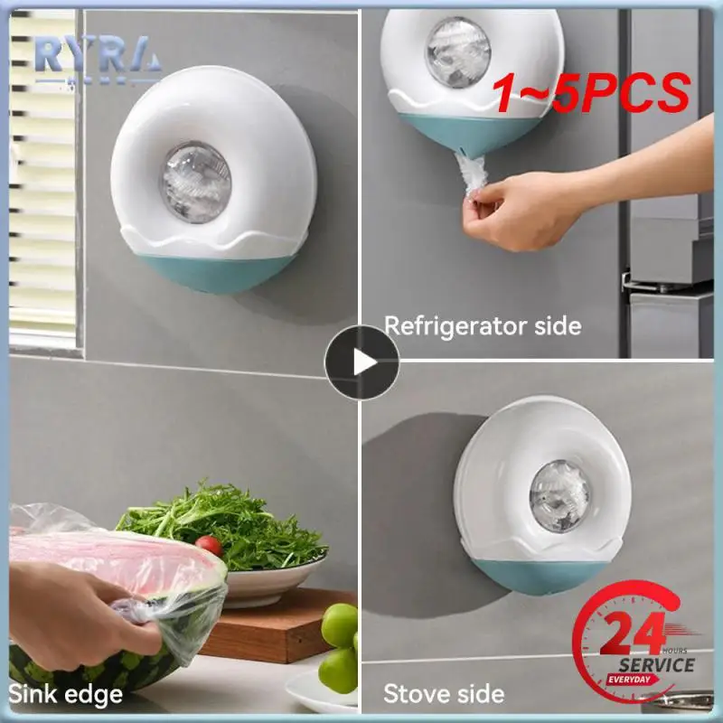 

1 ~ 5 шт. Одноразовая крышка для еды, кухонный холодильник, растягивающаяся еда для фруктов, защитная пленка, пылезащитные чаши, чашки, крышки, сумка