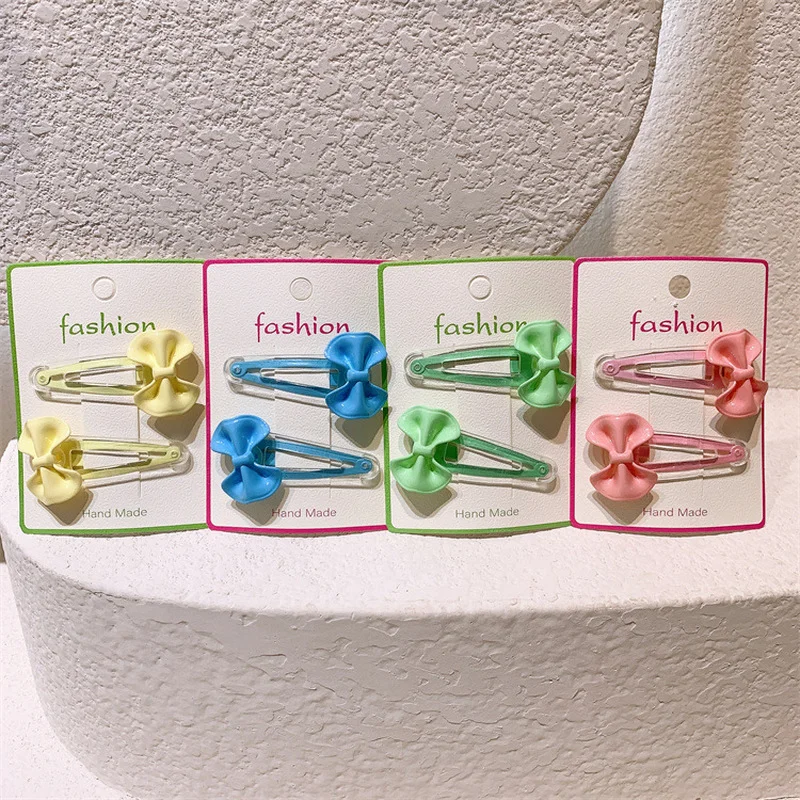 

1 пара, детские заколки для волос с бантом