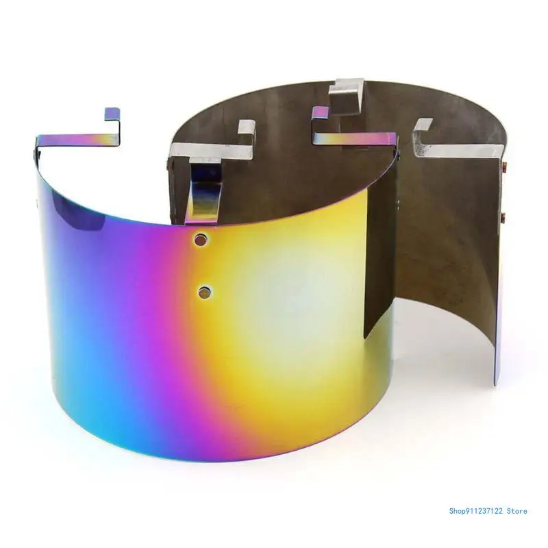 

Racing Cold Air Intake Cone Filter Heat Shield Cover Thereby Increasing Energy