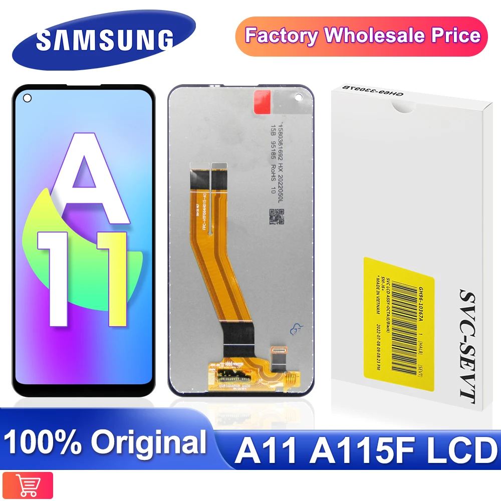 

For Samsung Galaxy A11 SM-A115F LCD display Touch Screen Digiter Assembly for Samsung SM-A115F/DS lcd screen With serive pack