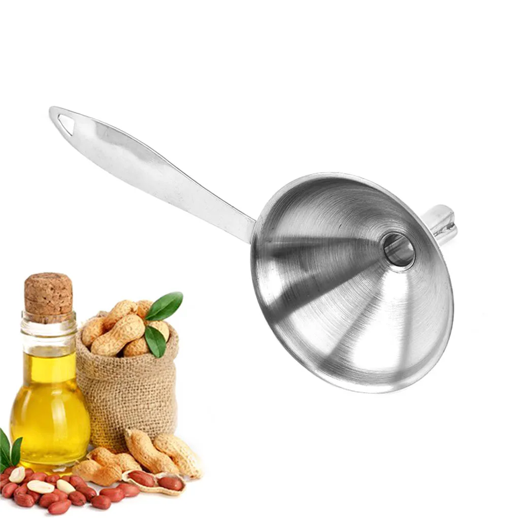 

3 шт., кухонная Воронка Из Нержавеющей Стали С Длинными Ручками