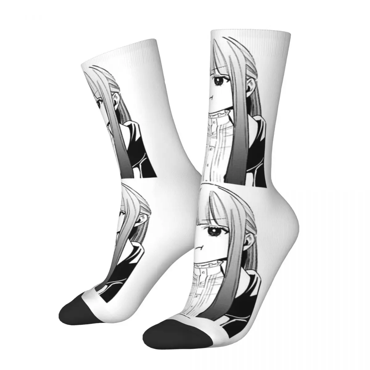 

Happy Funny Men's Socks Fern Pout Retro Harajuku frieren at the funeral Hip Hop Novelty Seamless Crew Crazy Sock Gift Printed