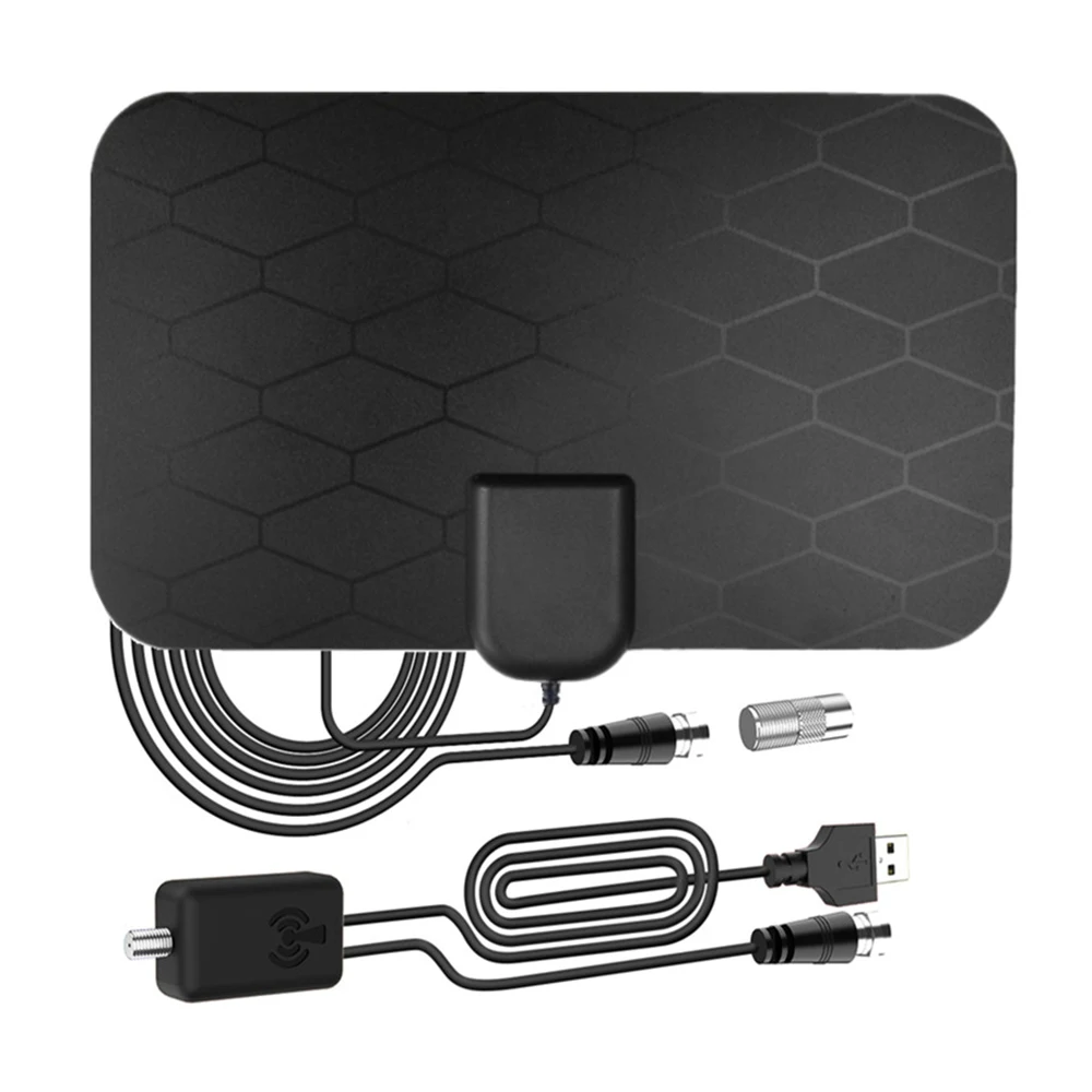 4K HDTV Digital TV Antenna Amplifier 29 DBI VHF UHF For TVs Set-Top Box Booster DVB-T2 Tv box Indoor Aerial Active USB
