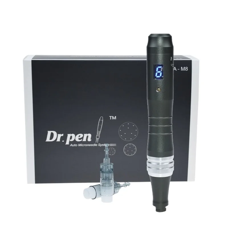

Dr. pen Ultima M8 Wireless Professional Derma Pen B B Glow Pen Microneedle Therapy System High-quality Beauty Machine