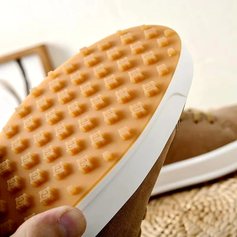 Golf Shoes Men's Leather Material Shock-absorbing Breathable Comfortable Non-slip Studless Men's Shoes Sneakers