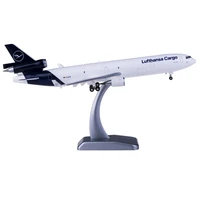 1200 scale model mcdonnell douglas md 11 n211md airbus prototype airlines plastic plane aircraft collection gift display toy