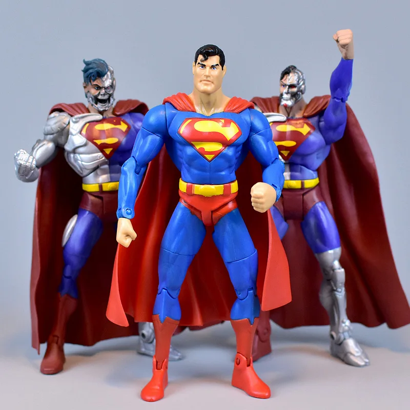 

DC Anime Figure Justice League Batman Bruce Wayne Superman The Joker Home Decoration Doll Children's Toy Birthday Gifts