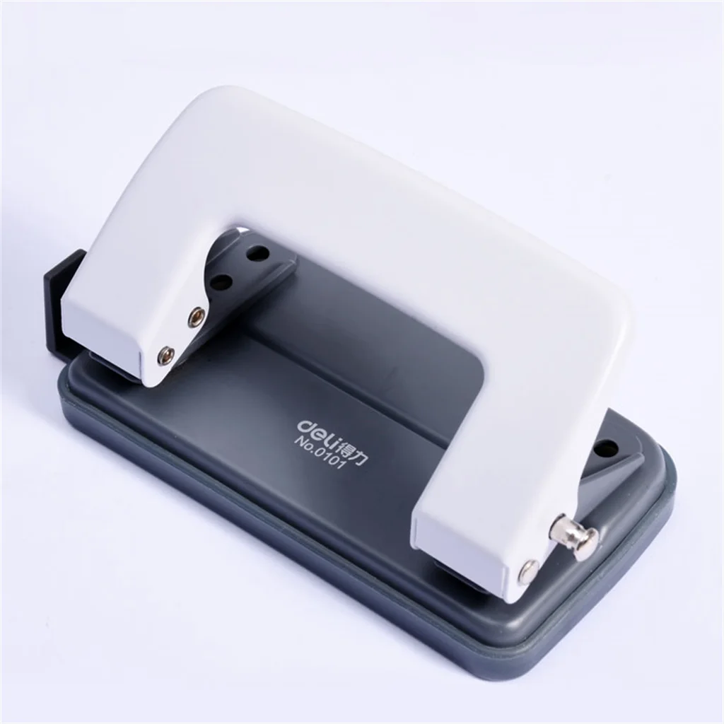 

Deli Double Hole Punch High quality School Office Stationery Stationery Document Binding Manual Punching Machine