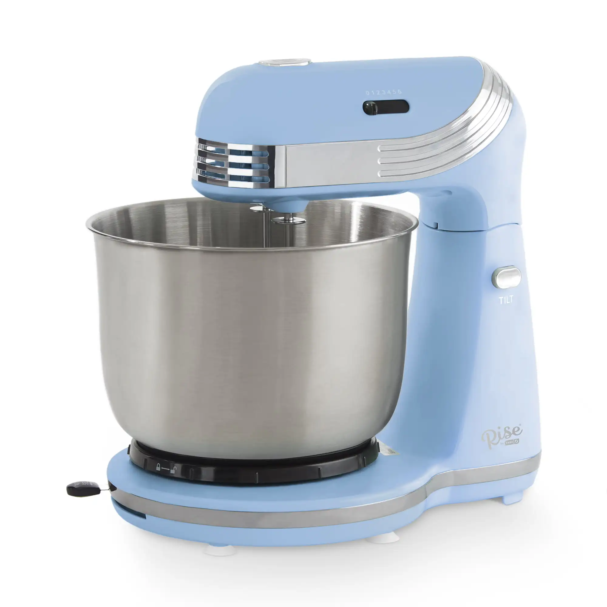 

Rise by Stand Mixer, 6 Speed, 3 Quart Sky Blue