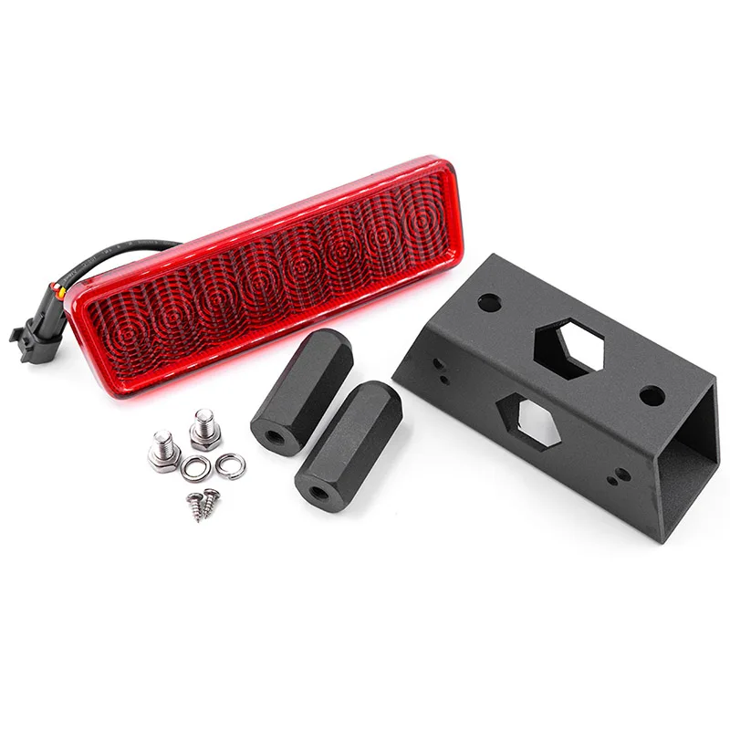 1 красный объектив 8-SMD OE-Spec для Jeep Wrangler JK 2007-2017 светодиодный Центральный высокий