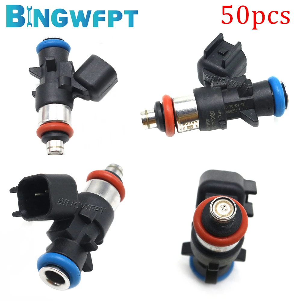 

50PCS/LOT 0280158233 5184085AC 5184085AD Fuel Injectors Nozzle For Chrysler For Dodge For Ram For Jeep 3.6L Replacement